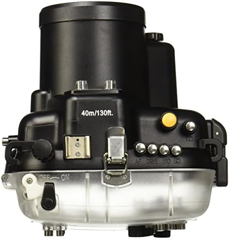 Polaroid SLR Dive Classificação de água à prova d'água para a câmera Canon 70D com uma lente de 18 a 55 mm