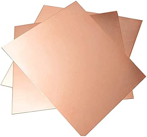 Nianxinn Folha de cobre Folha de cobre Placa de folha de folha de papel alumínio Corte de cobre placa de placa