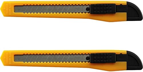 2 lâminas de barbear de corte de faca de faca de utilidade