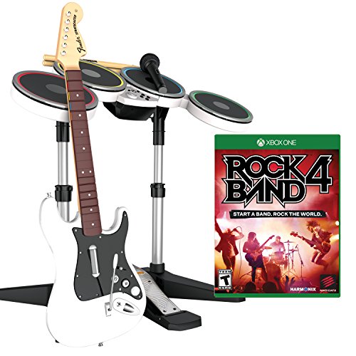 Rock Band 4 Band-in-a-Box Software Pacote para Xbox One-branco