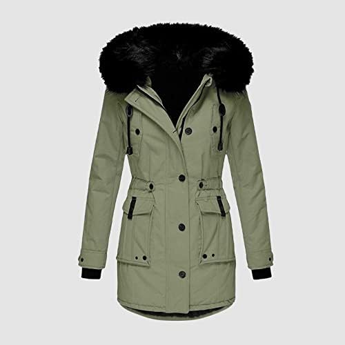 Roupas de inverno para mulheres plus size diariamente casaco de inverno colar jaqueta de manga comprida