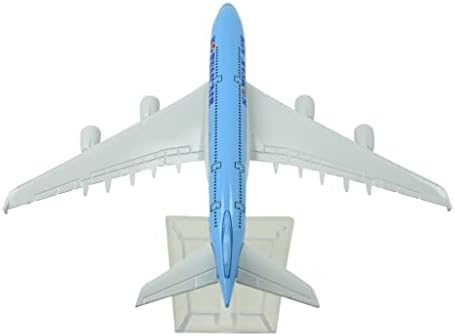 Dinastia Tang 1: 400 16 cm de barramento de ar A380 Modelo de avião de avião de avião de metal coreano