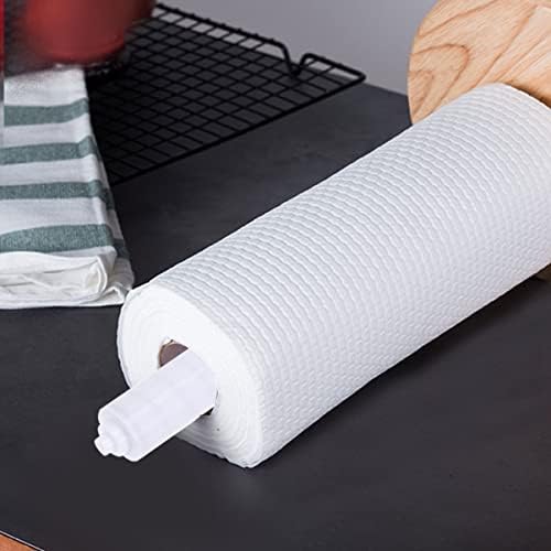 Zerodeko 2pcs papel higiênico portador de rolos Substituições de hastes de hastes de reposição de rolo carregada de mola inserção de papel