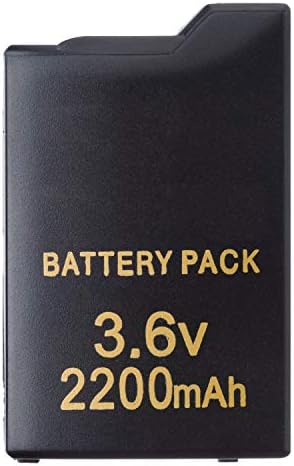 Ostent High Capacity Qualidade Real 2200mAh 3,6V Lítio de lítio Polímero de lítio Polímero de pacote de bateria recarregável Versão atualizada para Sony PSP 1000 PSP-280 Video Games