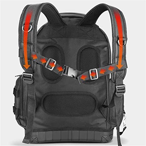 JKUYWX Oxford Rucksack Ferramenta Backpack Backpack Multifuncional Bolsa de armazenamento Caixa