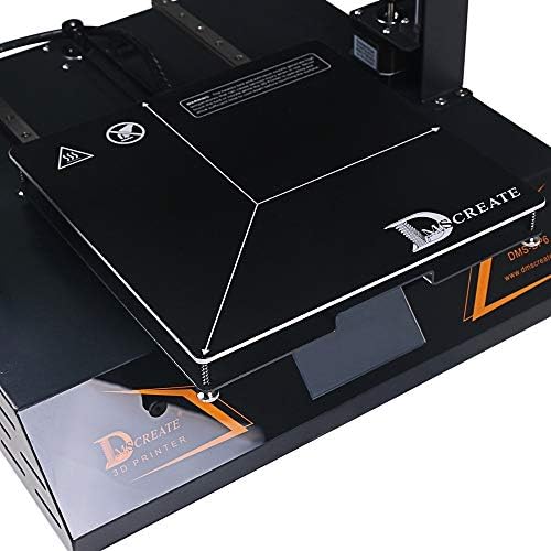 Zhangquan zq mklu dmscreate dp6 360w 10-180mm/s de velocidade de impressão de 3,5 polegadas impressora 3D, suporte de suporte automático/cartão SD, tamanho de impressão: 200 * 200 * 300mm