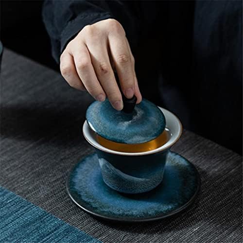 NFGUY 12 Set Retro Cerâmica Paisagem Conjunto de Tea