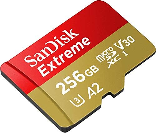 Sandisk Extreme V30 A2 CARTO MICRO SD MICRO SD PARA DJI AIR 2S DRONE CLASS 10 160MB/S Speed ​​SDXC Pacote
