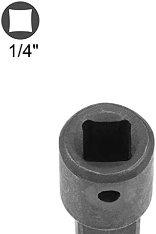 UXCELL 1/4 polegada de acionamento x 3/8 polegadas adaptador de soquete, fêmea para masculino, CR-V