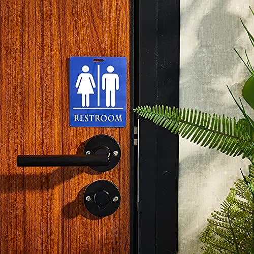 Chaves de banheiro unissex Passo Banheiro Passe o banheiro com porta -chaves para mulheres e homens