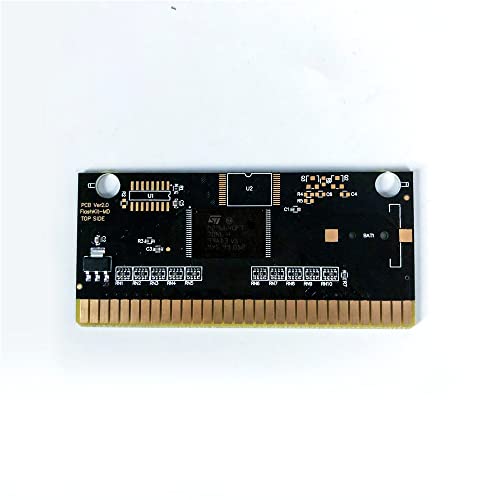 Aditi Marvel Land - USA Label Flashkit MD Electroless Gold PCB Card para Sega Genesis Megadrive Console