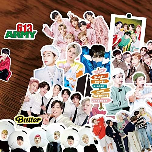 Adesivos BTS Boys 106 PCS Pacote de adesivos mistos para adolescentes adesivos fofos para meninas decoração