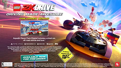LEGO 2K Drive-Xbox One inclui 3 em 1 Aquadirt Racer Lego® Conjunto