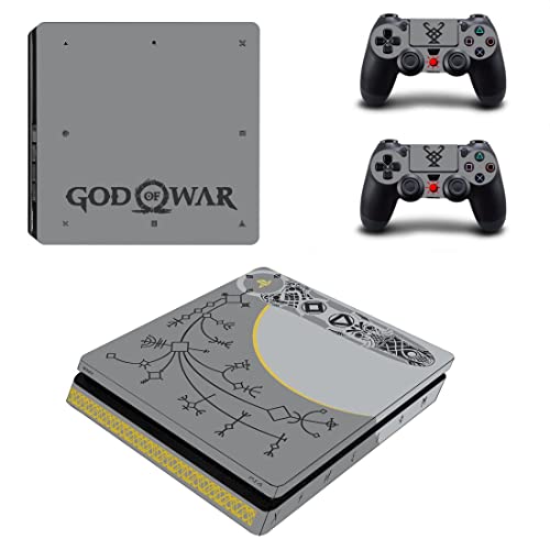 Jogo de Deus melhor da guerra PS4 ou PS5 Skin Stick para PlayStation 4 ou 5 Console e 2 Controllers Decals