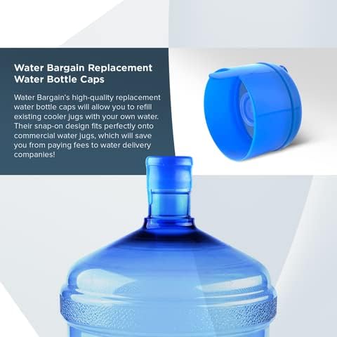 Premium de barganha de água 3 e 5 galões de tampas de garrafa de água, tampa da garrafa de água à prova