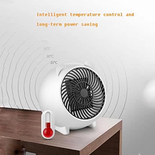 Deorbob Novo aquecedores de moda fofos estudantes/trabalhador de escritório/aquecedor vermelho termostato