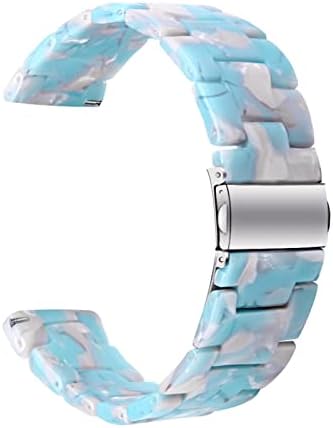 Banda de relógio de cinta de resina de 20 mm do HWGO para Garmin Venu Sq Vivoactive 3/Vivomove HR/Forerunner 645 245 Smartwatch Bracelete