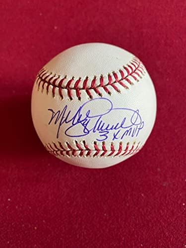 Mike Schmidt, autografado Official Baseball 3x MVP Ins. - Bolalls autografados