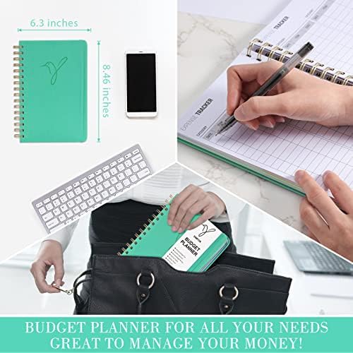 Planejador de orçamento do Simpor 2pcs e organizador mensal de contas - organizador financeiro