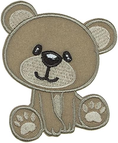 JPT - Teddy Bear Doll fofo desenho animado Apliques de ferro bordado/costurar em patches Citão de logotipo fofo em um colete de colete de casaco de colete