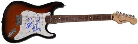 OAR O.A.R. A banda assinou o autógrafo em tamanho grande Fender Stratocaster Electric Guitar A com Hames