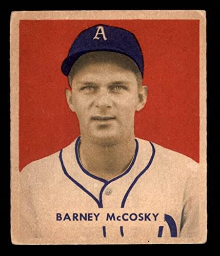 1949 Bowman # 203 Barney McCosky Philadelphia Athletics VG+ Athletics