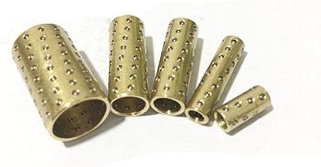 1pcs de 1 mm de aço miniatura dentro do diâmetro de 3 mm de bronze tampa de capa guia de gaiola coluna Miniaturas CAGA OD 5mm 10-20mm L -