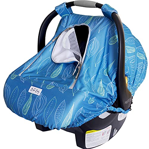 Bristin Baby Car Seat Canopy Castroller Capas para meninos e meninas bebês elásticos e prova de