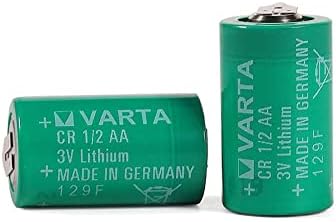 Balolo CR1/2AA 3V Bateria de lítio 950mAh para bateria da série Varta CR1/2AA