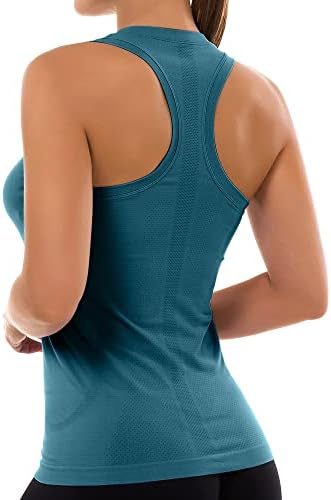 Mathcat Workout Tops for Women Basicless Basic Basic Muscle Tampo Tops Racerback Athletic Yoga Camisas diárias