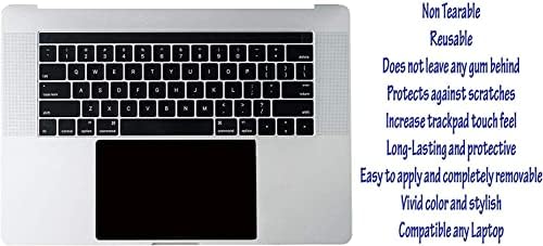 Protetor de trackpad premium do Ecomaholics para o laptop HP Provook 450 G8 de 15,6 polegadas, Touch Black Touch Pad Anti Scratch anti -impressão digital Fosco, acessórios para laptop