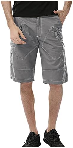 Shorts de carga, homens, verão novo shorts grandes masculinos de bolso casual solto
