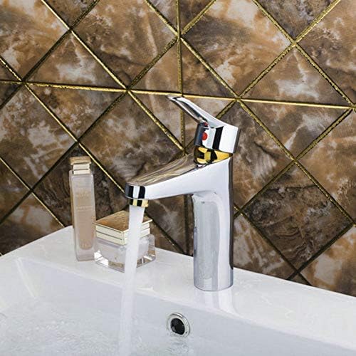 Banheiro cromado Montagem de bronze para pia de lavagem da pia Batia de torneira de torneira de torneira