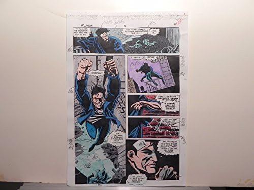 DC Superhero Vintage Flash Anual 5 Guia de cores assinada por Adrienne Roy PG21