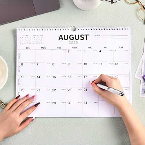 Calendário 2023-2024-18 meses Calendário de parede, 2023-2024 Calendário mensal Fom de julho de