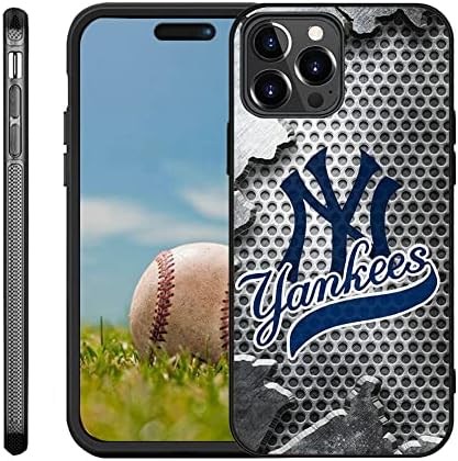 Para os fãs de beisebol de Nova York, capa de estojo compatível com o iPhone 14 Pro Max, slim fit