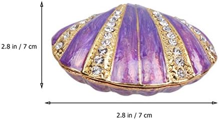 Titular do anel de casca da tomada de capa de casca de jóias marítimas de jóias de casca