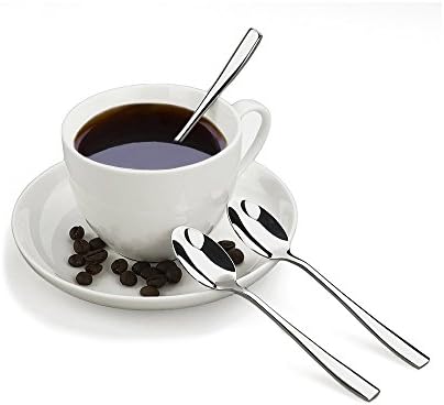 Colher de café Hommp, 16 peças de aço inoxidável Demitasse Espresso Spoons