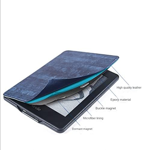 Caso para o novo Kindle -, Ultra Lightweight Premium PU Cover Shell com despertar/sono automático, montanha