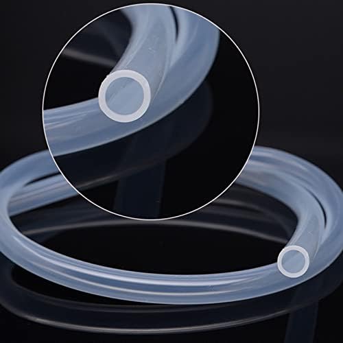 Tubo de silicone konsilsa, tubulação de borracha de silicone flexível Tubo de mangueira de ar transparente