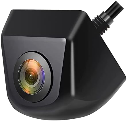 Câmera de backup de carros de pacote de Dewkou, 170 ° Câmera de Vídeo de Viduação de Visão de Visão de Visão