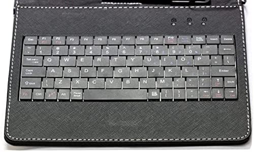 Caixa de teclado preto da Navitech compatível com o venturer mariner 10 pro 10.1 tablet