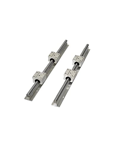 Conjunto de peças CNC SFU2510 RM2510 550mm 21.65in +2 SBR25 Rail 550mm 4 SBR25UU Bloco + suportes de extremidade