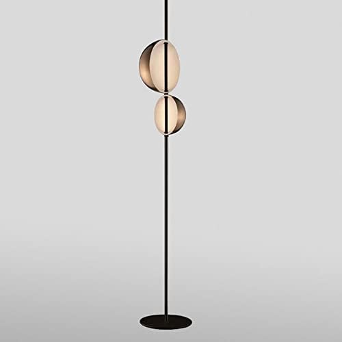 Lâmpada de chão LED Nordic Morden Style Plux Standing Lamp Iluminação interna para sala de estar quarto dourado