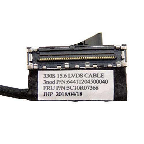 GINTAI Laptop LCD LED LVDS Substituição de cabo de vídeo para Lenovo IdeaPad 330S-15Arr 330S-15IKB 330S-15ISK 330S-15AST 81F5 81F9 81FB 5C10R07368 3NOD P/N: 6441204500040 DC020023