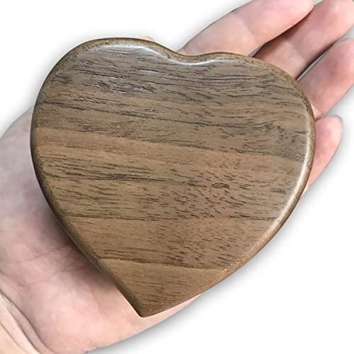 Binkegg Play [Ode to Joy] Caixa de música em forma de coração de madeira com movimento musical Sankyo
