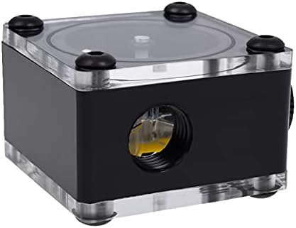 Alphacool 17350 Eisfluguegel Indicador de fluxo G1/4 quadrado - Monitoramento de resfriamento de água acetal