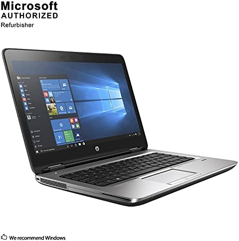 Laptop de Negócios do HP Probook 640G3, laptop FHD de 14 , Intel Core i5-7200U 2,5 GHz, 16 GB DDR4 RAM, 256 GB SSD, teclado de retroilumação, impressão digital, Windows 10 Pro