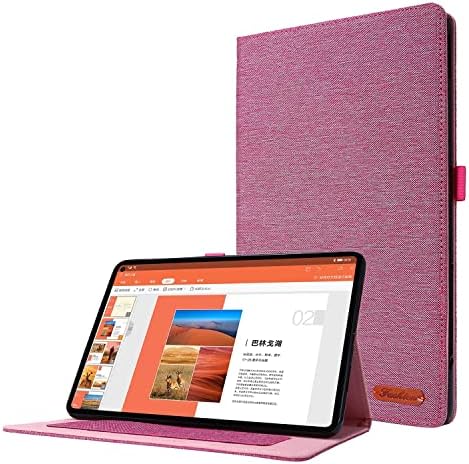 Tablet PC Casos compatíveis com huawei matepad pro 10.8 case, flip dobr stand estojo protetor de tecido tampa