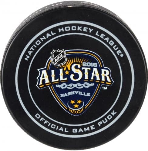 NHL All -Star Game não assinado Game Puck - Pucks não assinados